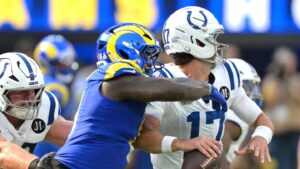 Against the Colts, Rams moved Jared Verse “all over the place”