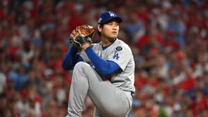 Ohtani’s pitching leads Dodgers to Game 1 win despite 4 strikeouts at the plate