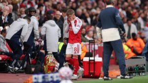 Martin Odegaard injury news: Latest update on Arsenal captain – ‘It’s not looking very positive’