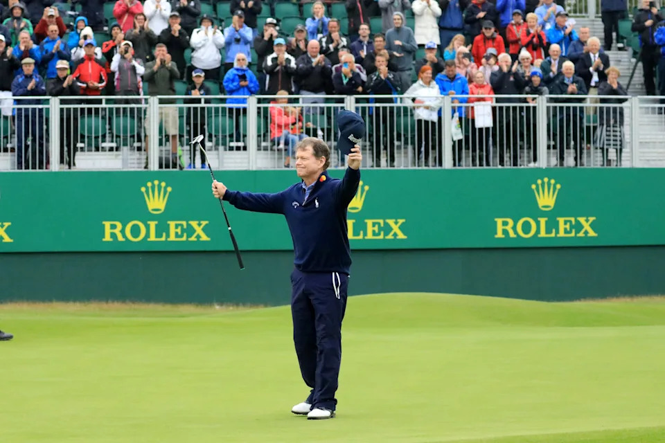 Tom Watson during the final round of the Senior Open played at Royal Lytham & St. Annes. (Photo: Phil Inglis/Getty Images)