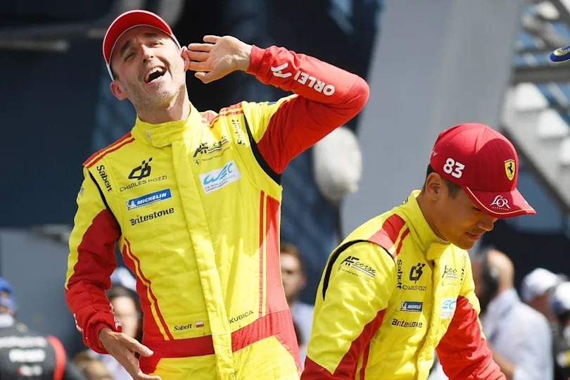 Winners #83 AF Corse Ferrari 499P: Robert Kubica, Yifei Ye