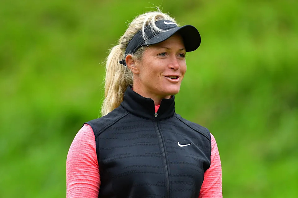 Suzann Pettersen at the 2017 Evian Championship at Evian Resort Golf Club in Evian-les-Bains, France. (Photo: Stuart Franklin/Getty Images)