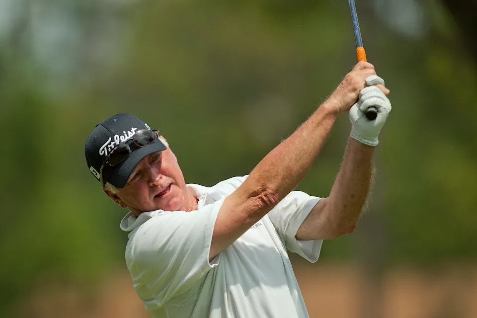 Tom Jenkins at the 2012 Insperity Championship at The Woodlands Country Club. (Photo: Darren Carroll/Getty Images)