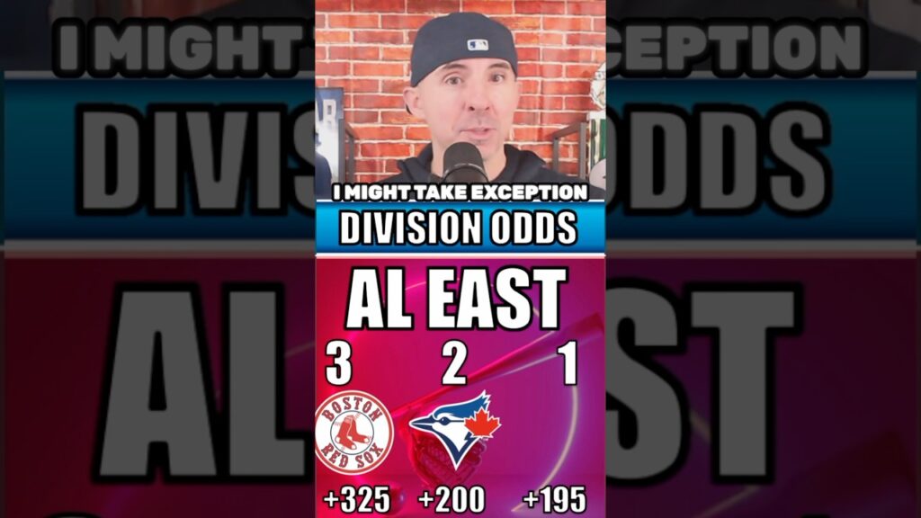 Early MLB Division Winner Odds For 2026 (American League) #shorts #mlb