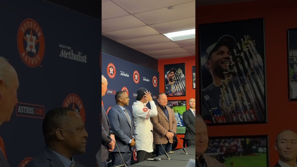 Welcome to H-Town, Tatsuya! #mlb #japan #tatsuyaimai #baseball #houstonastros