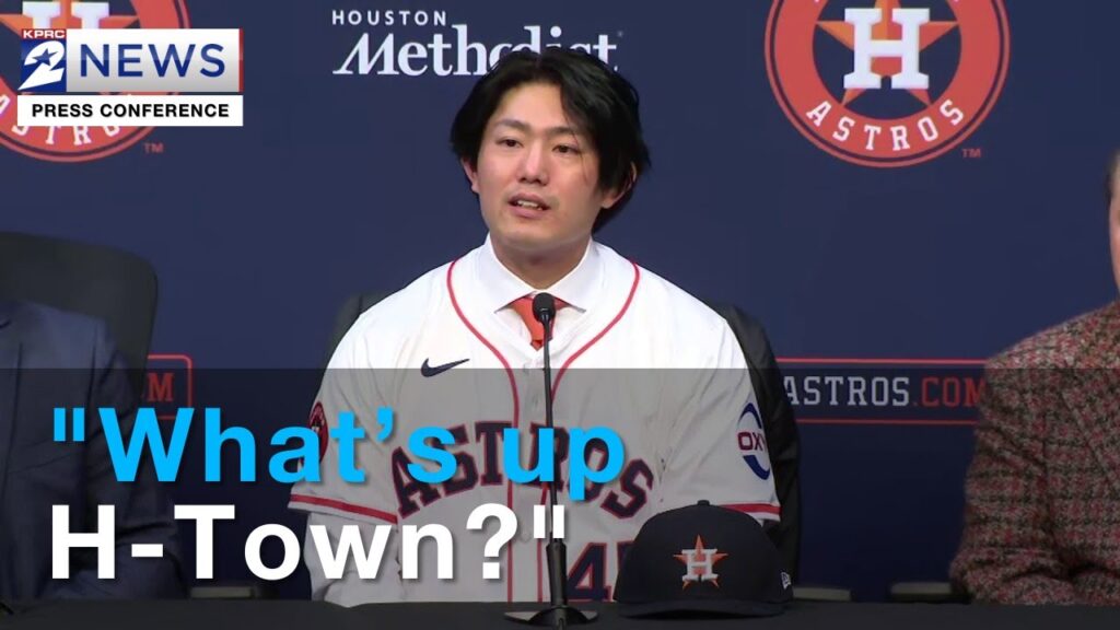 Japanese star Tatsuya Imai’s full opening press conference after signing with the Houston Astros