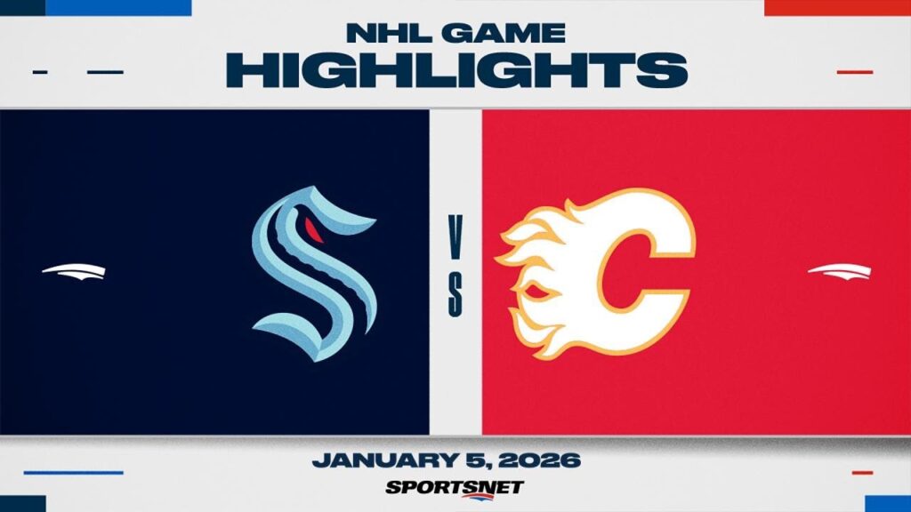 NHL Highlights | Kraken vs. Flames – January 5, 2026