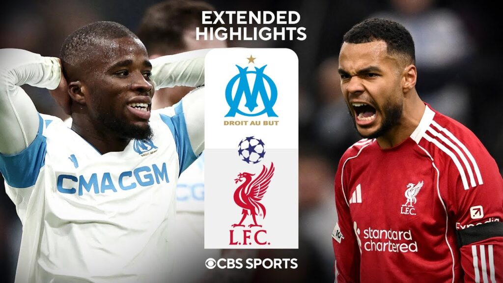Marseille vs. Liverpool: Extended Highlights | UCL League Phase MD 7 | CBS Sports Golazo
