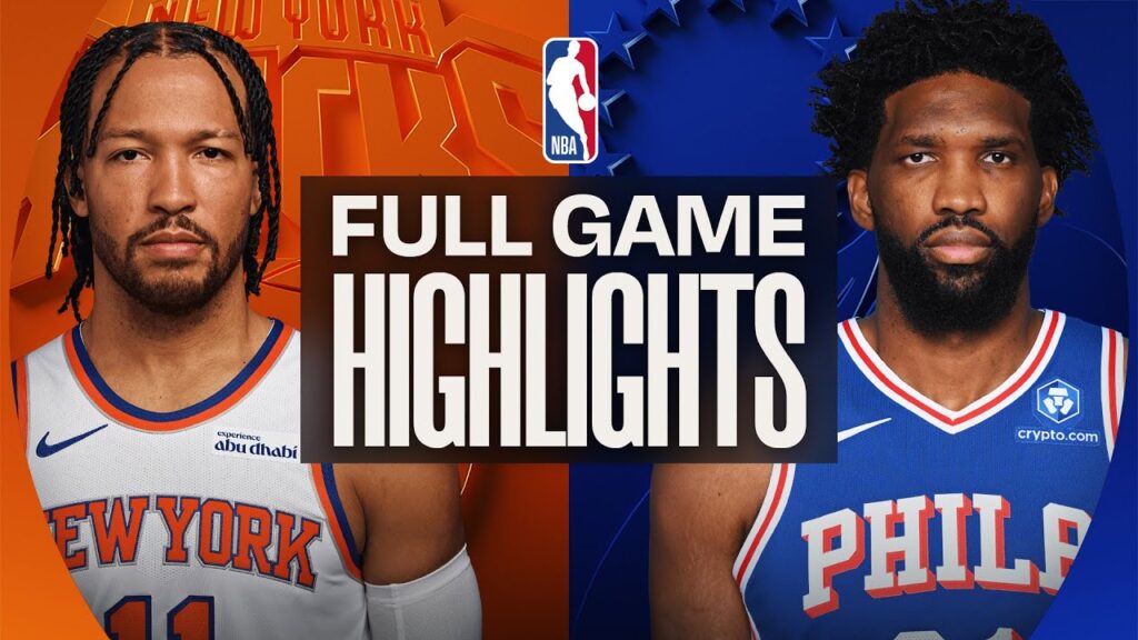 KNICKS at 76ERS | FULL GAME HIGHLIGHTS | January 24, 2026