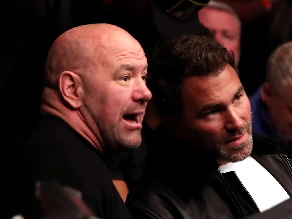 Eddie Hearn: ‘I would be ridiculed for months’ if I did a show like Dana White’s Zuffa Boxing debut