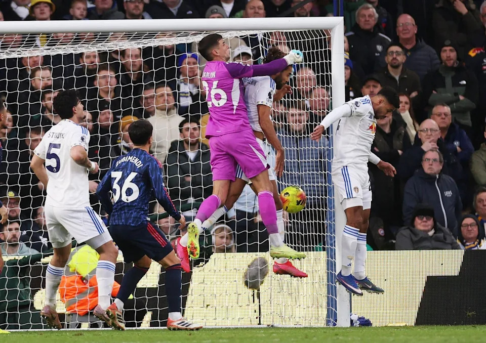 Karl Darlow's own goal doubled Arsenal's lead before half-time (Action Images via Reuters)