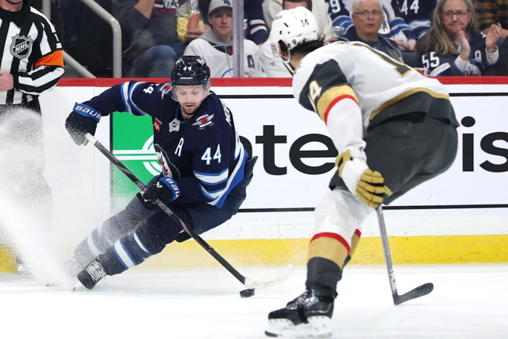 Jets Clash With Golden Knights, Both Look to Snap Long Skids