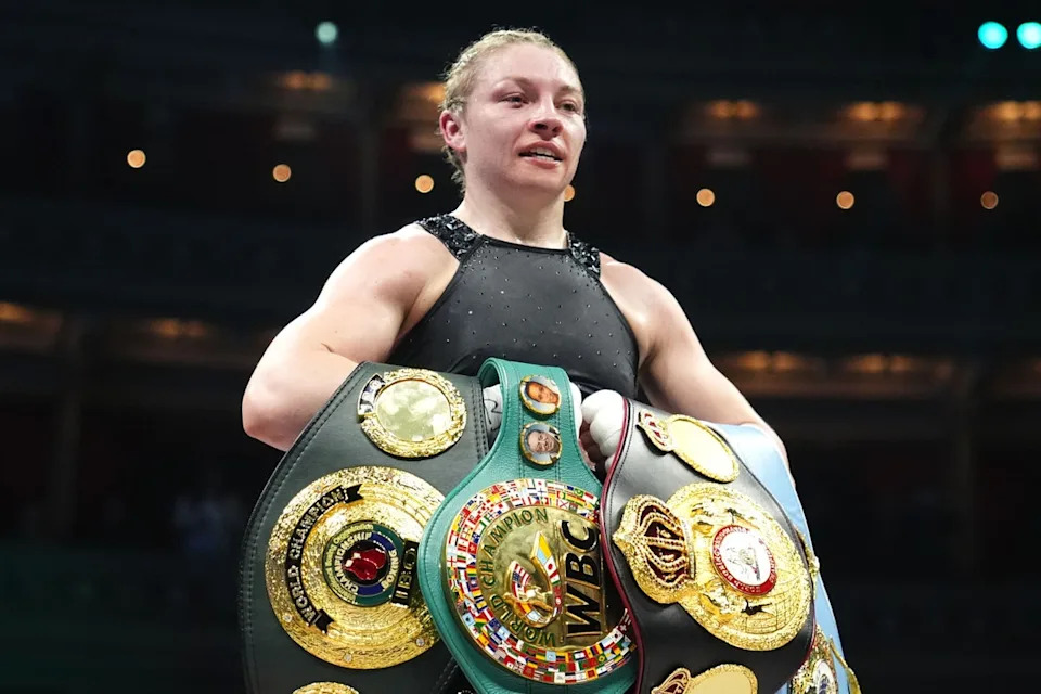 Lauren Price could meet Mikaela Mayer in a big welterweight clash (PA Wire)