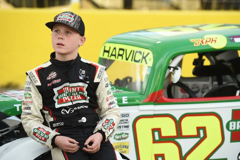 Keelan Harvick in October 2018 Chris Williams/LVMS/Icon Sportswire via Getty 