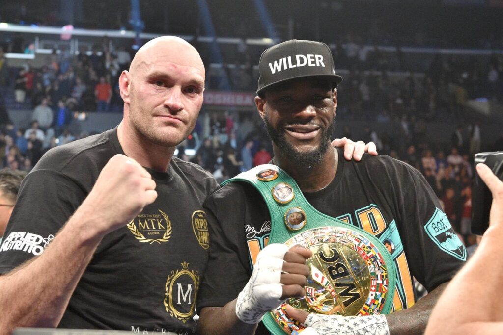 Tyson Fury backtracks on Deontay Wilder comment amid ‘cheat’ saga: ‘I deleted that’