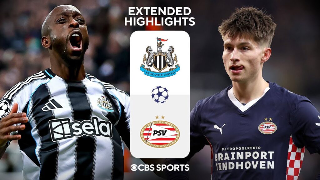 Newcastle United vs. PSV: Extended Highlights | UCL League Phase MD 7 | CBS Sports Golazo