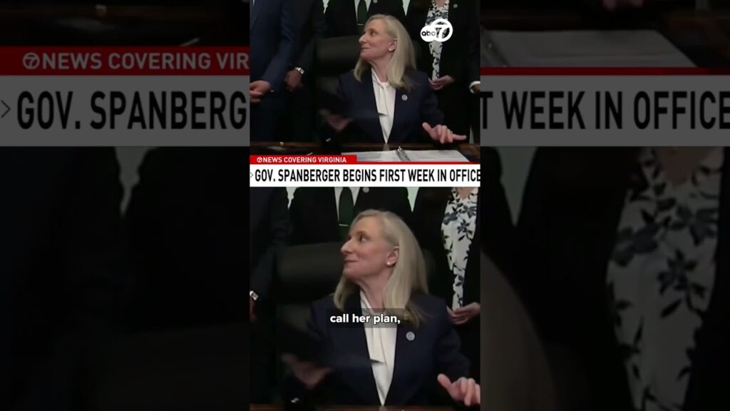 Virginia Gov. Spanberger launches affordability push in first full week in office