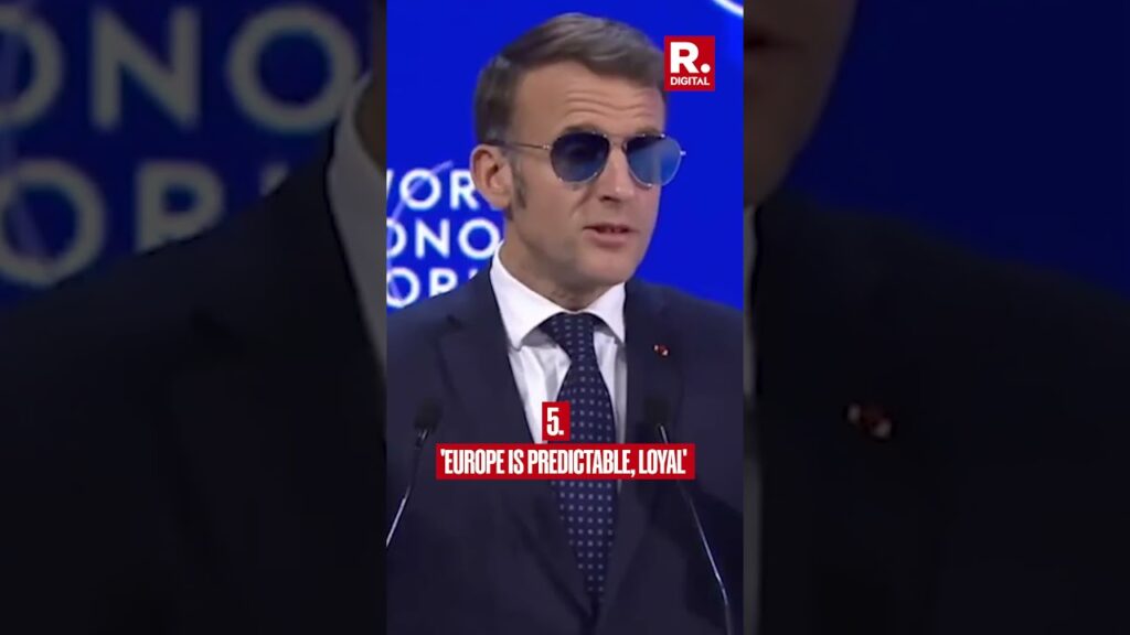 Emmanuel Macron’s Fiery Jabs At Donald Trump | World Economic Forum in Davos 2026