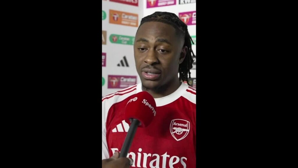 Eberechi Eze: “It’s important to get that first trophy, but we are taking it game by game”  #Arsenal