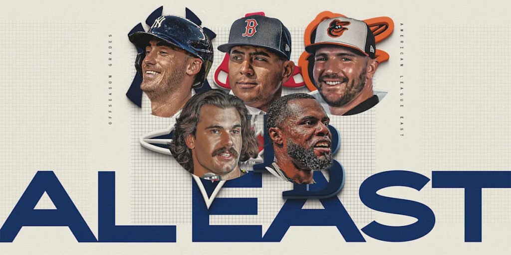 AL East offseason grades: Are the Yankees and Blue Jays set to repeat as the AL’s best? Can the Red Sox and Orioles keep up?