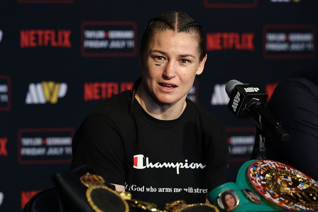 Katie Taylor confirms retirement plans as she eyes ‘iconic’ Croke Park fight