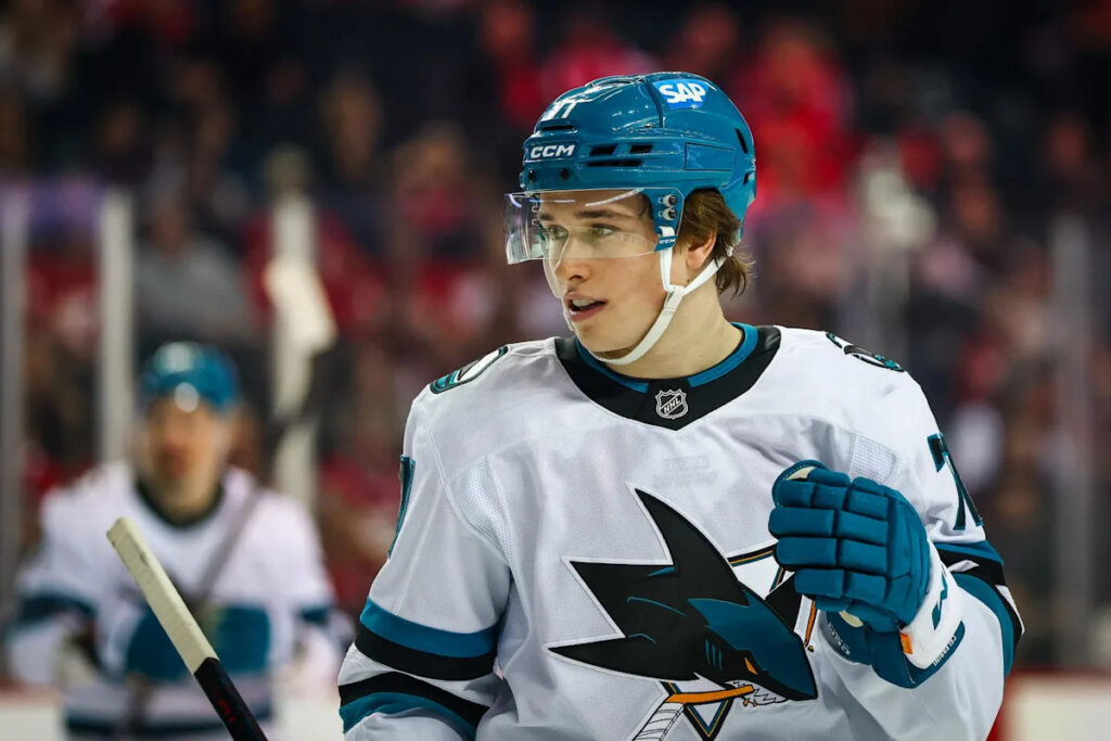 Macklin Celebrini Returns to Sharks Amid Olympic Spotlight, Eyes Playoff Push