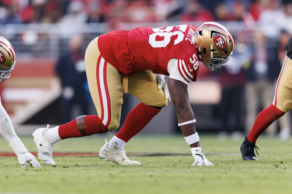 49ers’ Keion White undergoes successful surgery after being shot in the ankle
