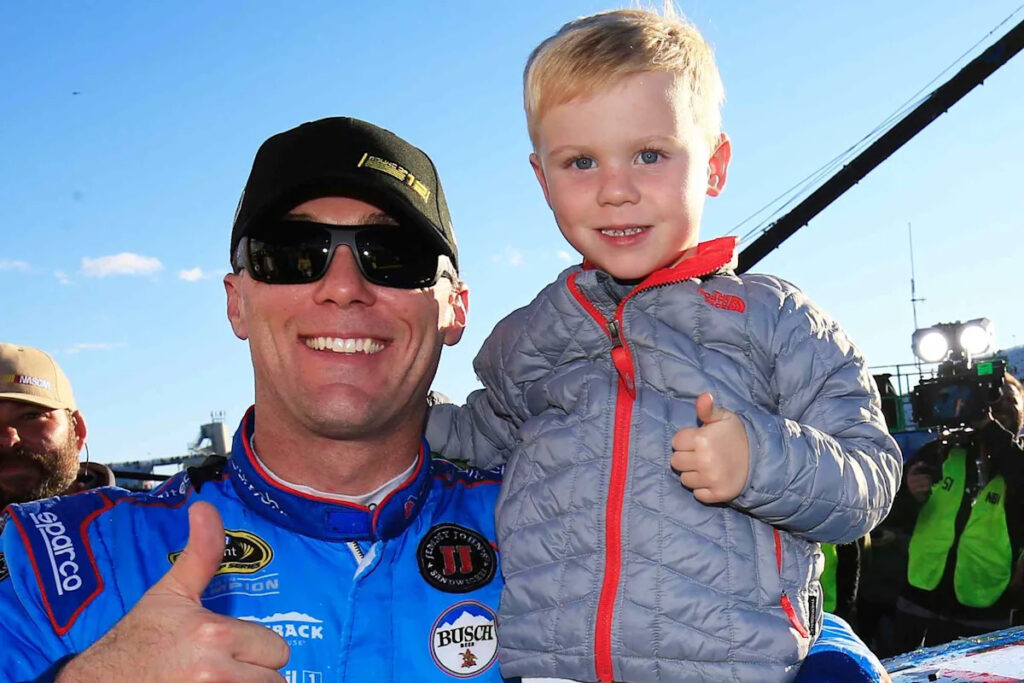 NASCAR Legend Kevin Harvick’s 13-Year-Old Son Signs His Own Deal in ‘Long Term Commitment’ with Toyota Racing