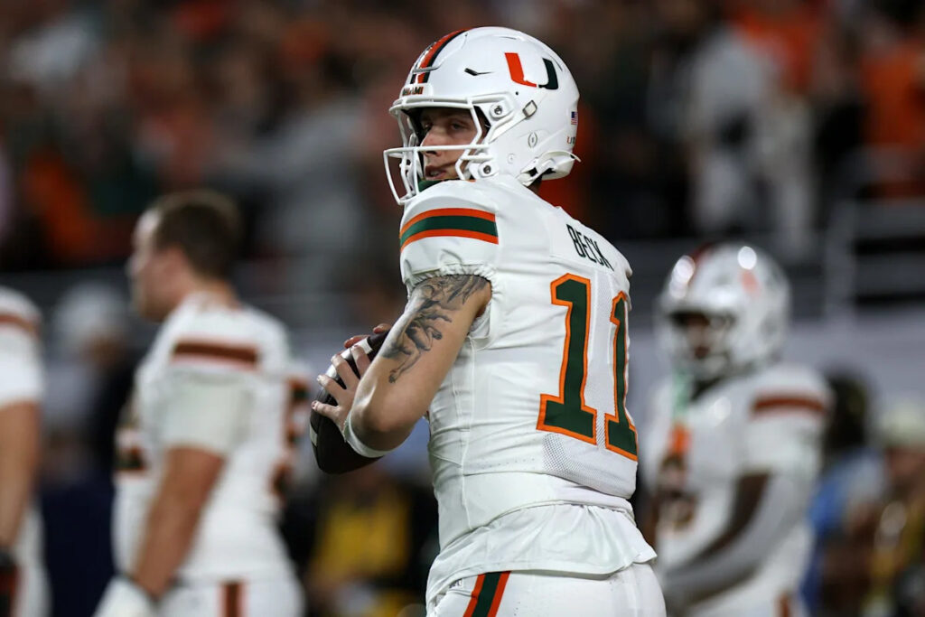 Carson Beck NFL draft projection: Where Miami QB ranks on draft boards