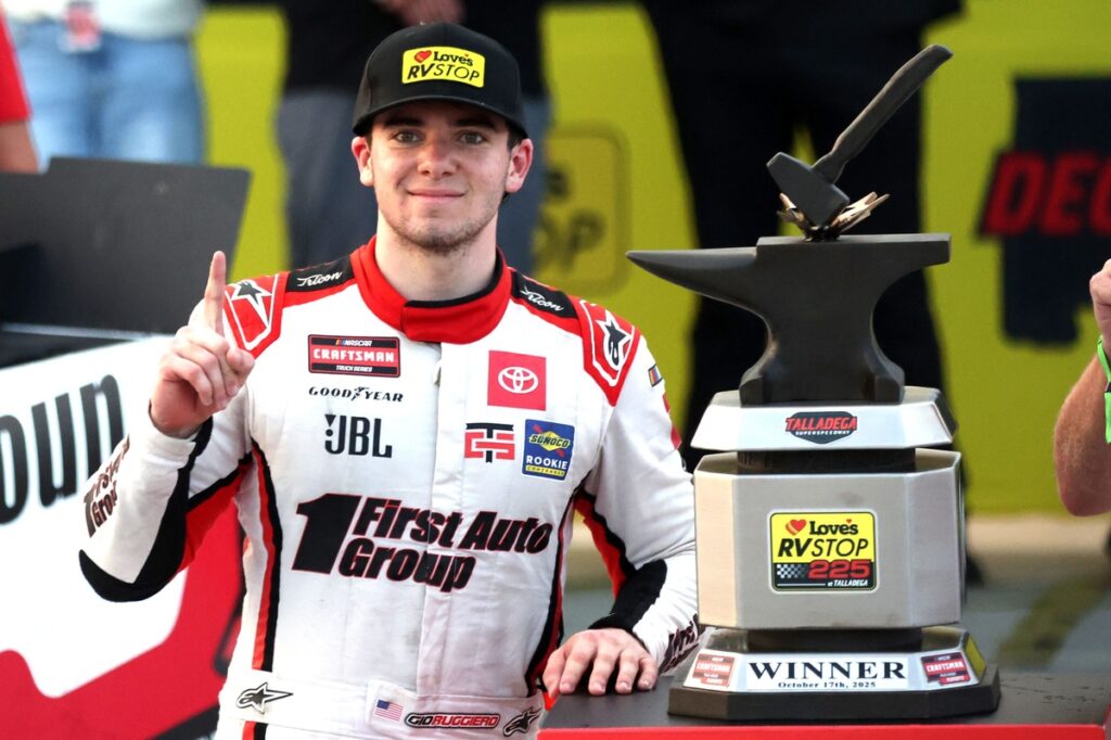 Gio Ruggiero set to make NASCAR O’Reilly debut with Joe Gibbs Racing