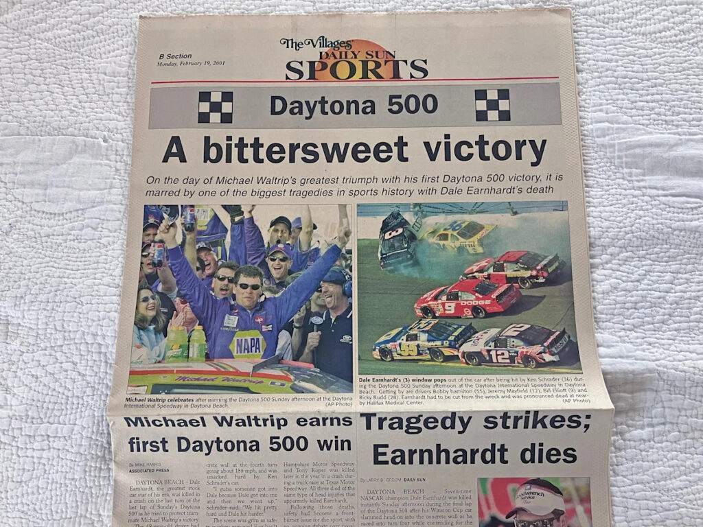 Dale Earnhardt’s legacy: How we told world about NASCAR’s saddest day