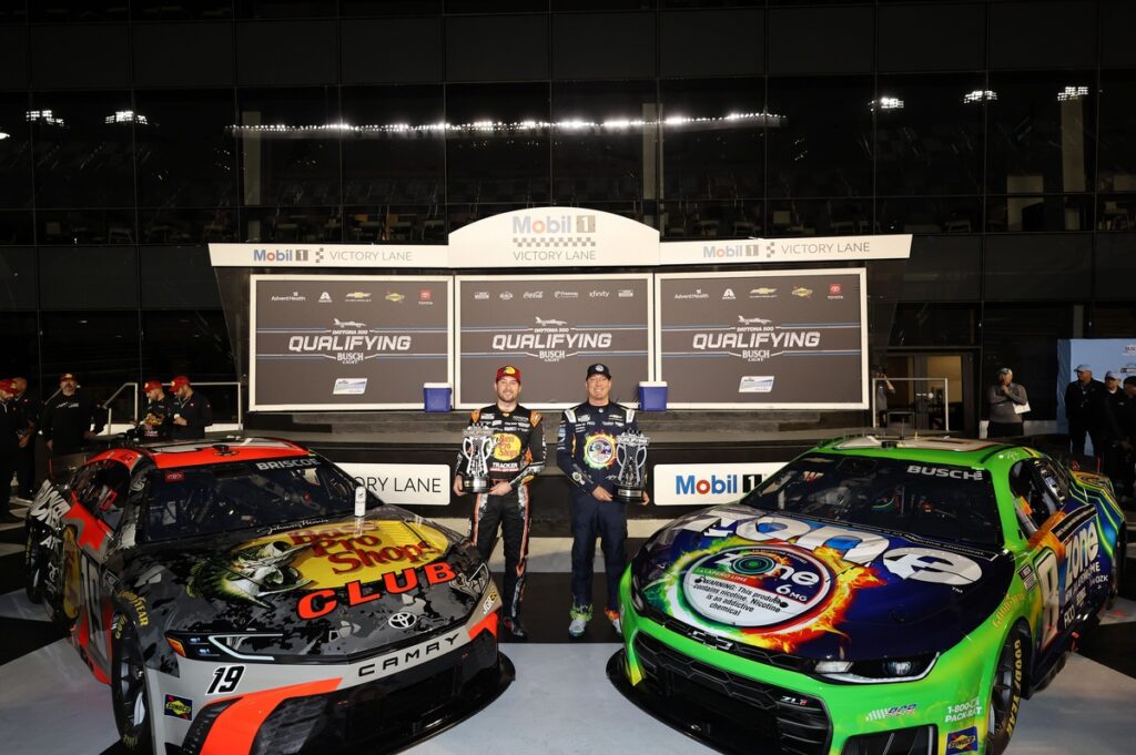 There were four winners after Daytona 500 qualifying
