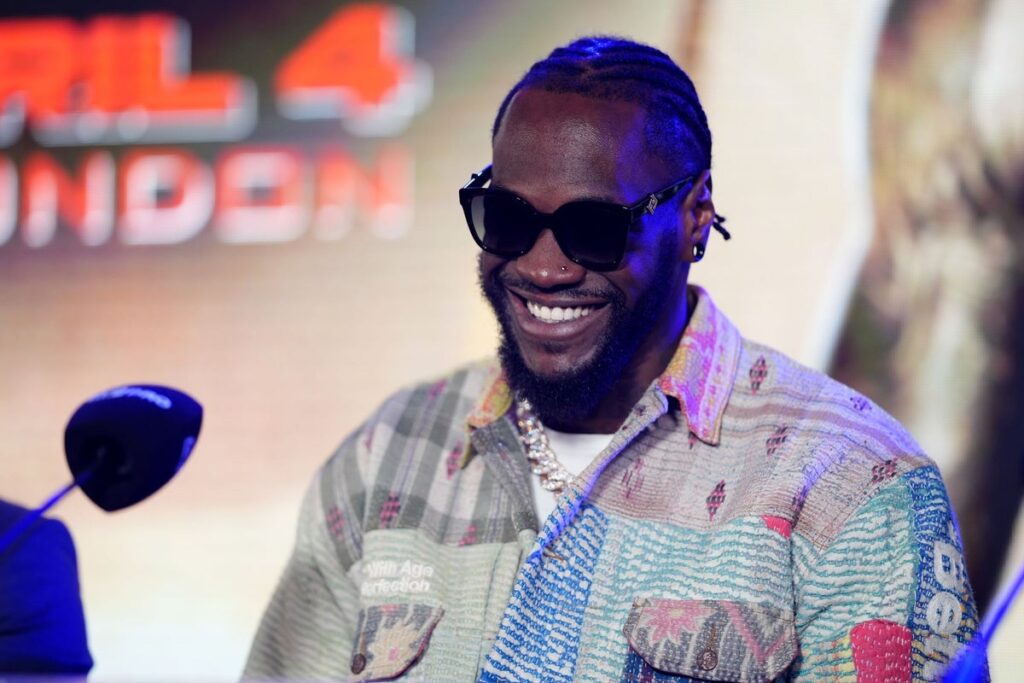 Deontay Wilder storms out of interview over Tyson Fury questions: ‘I’m not gonna talk about him!’
