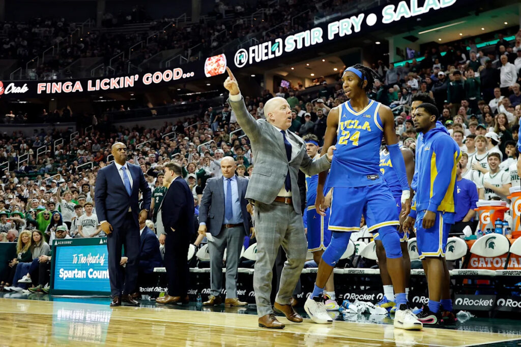 UCLA basketball coach Mick Cronin ejects own player in lopsided loss