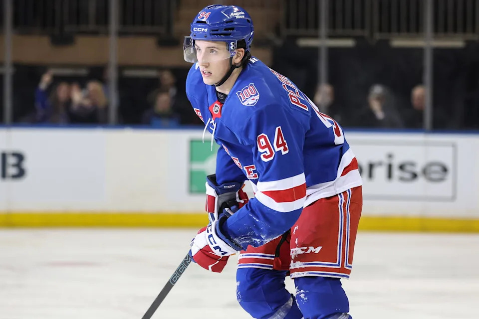 Why The Rangers Decided Not To Send Gabe Perreault Down To AHL During Olympic Break 