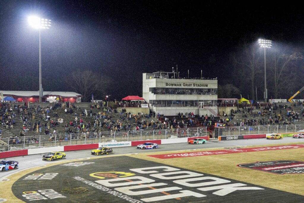 NASCAR Drivers React to Wet Weather at the Cook Out Clash