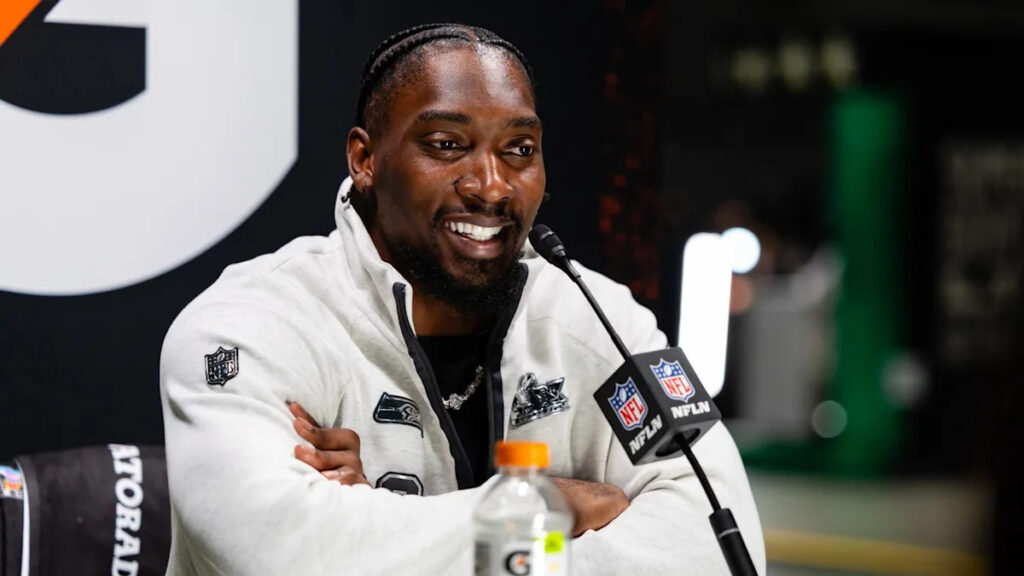 After 11 seasons in Dallas, DeMarcus Lawrence is in his first Super Bowl with Seattle