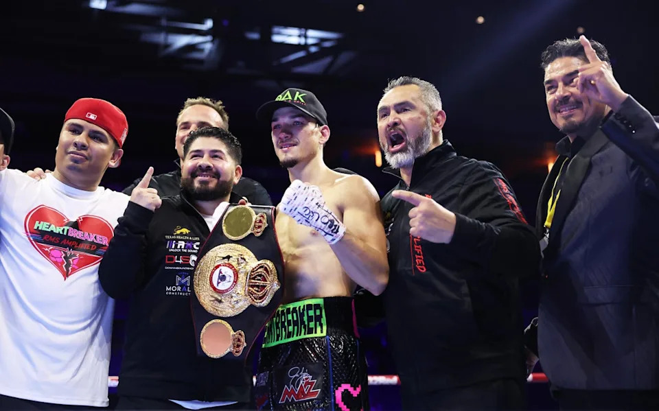 Figueroa’s celebrations with his team initially proved aggravating to Ball’s cohort (Getty)