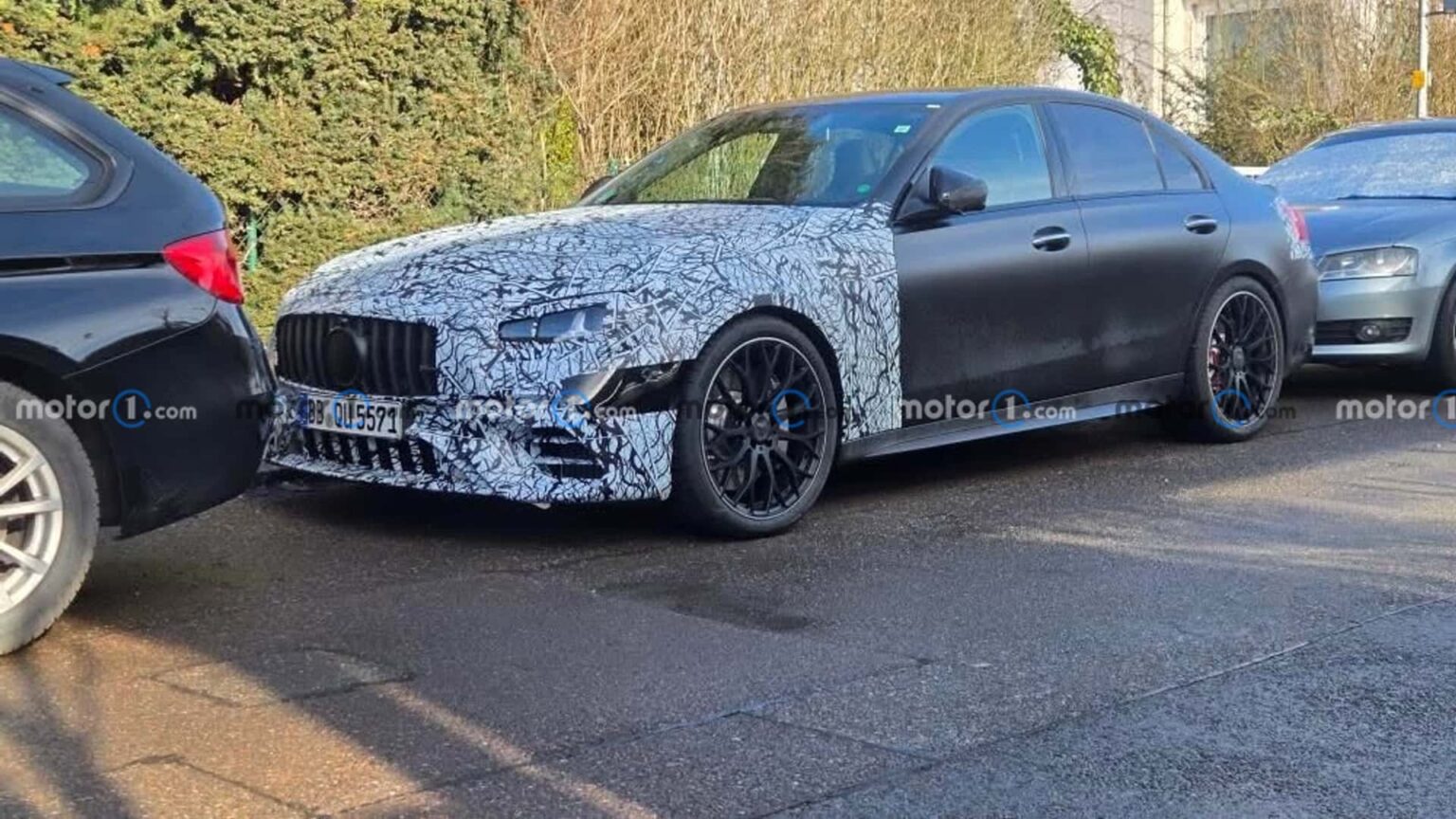 New Mercedes-AMG C53 Hides Its Six-Cylinder Engine 