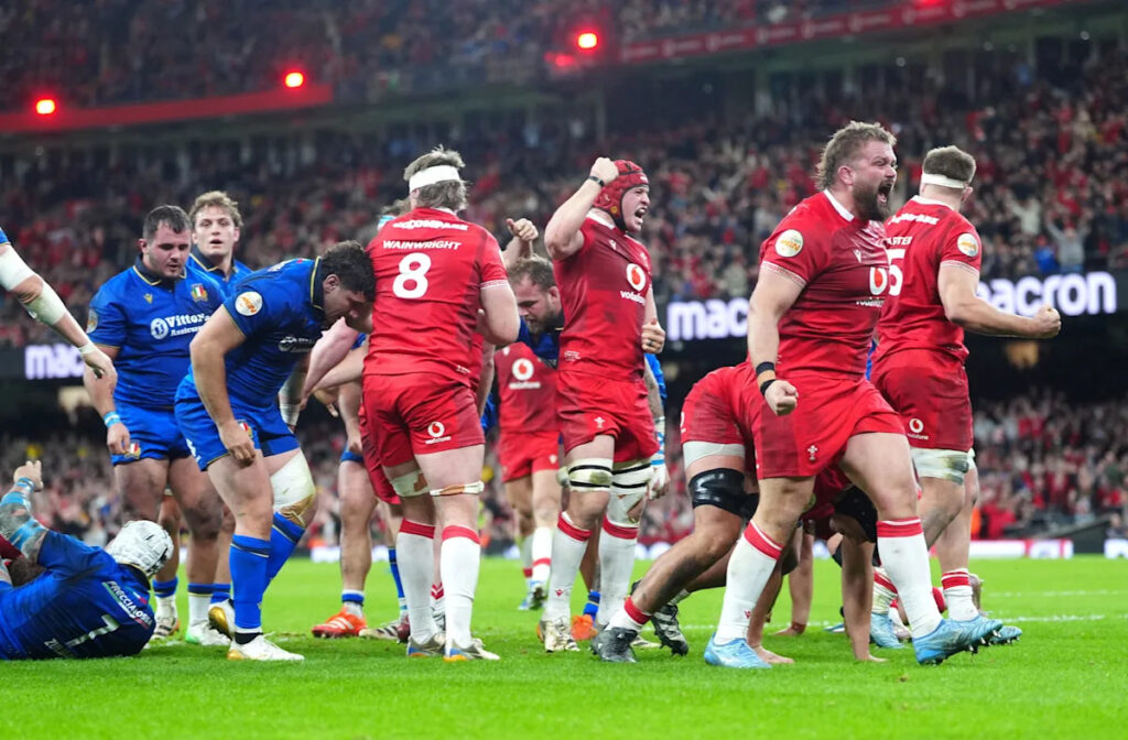 Wales end three-year Six Nations drought by blowing away Italy in Cardiff