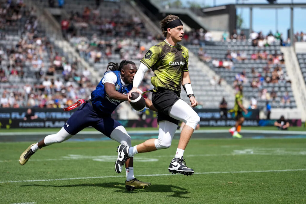 Tom Brady, Joe Burrow and more faced U.S.’s elite flag football players. What did it teach us about NFL’s chances at Olympic gold?