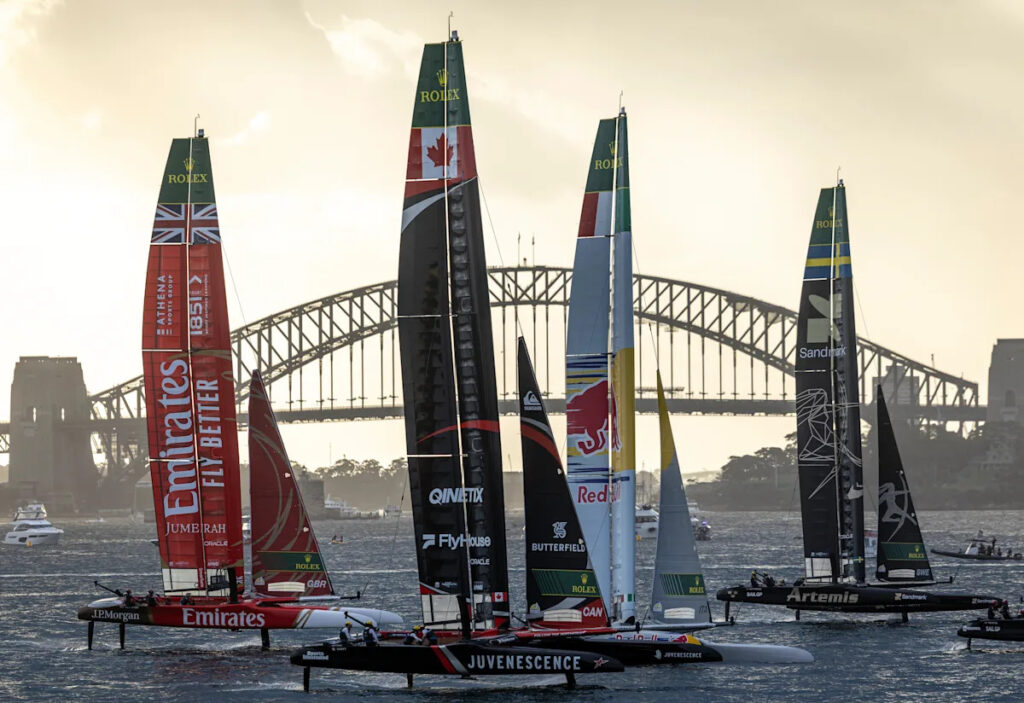 US wins the Sydney leg of Sail GP, showing its class in light winds