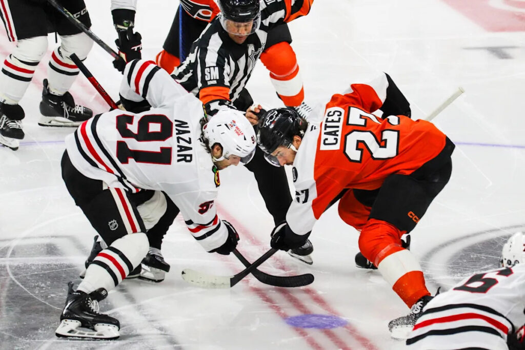 Takeaways: Interior Offense Leads the Way in Flyers Win Over Blackhawks Takeaways: Interior Offense Leads the Way in Flyers Win Over Blackhawks