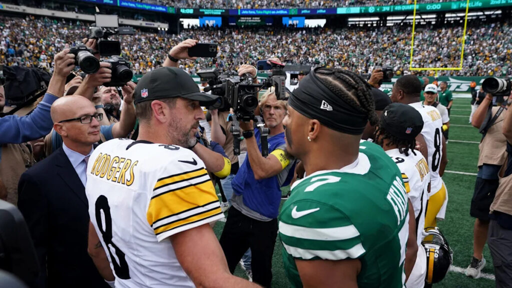 Aaron Rodgers, Justin Fields will count for million in 2026 Jets cap space Aaron Rodgers, Justin Fields will count for million in 2026 Jets cap space
