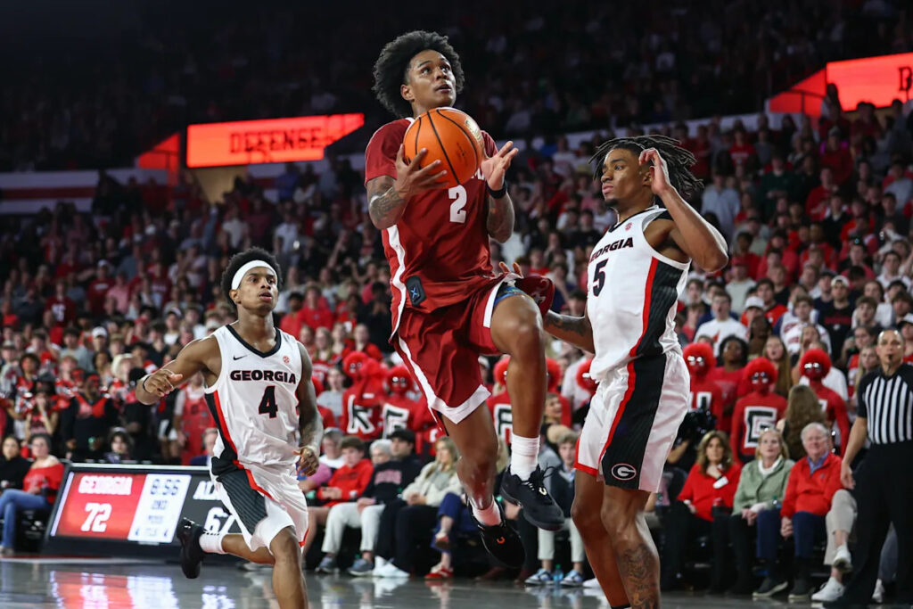 Aden Holloway, Alabama’s No. 2 scorer, had 2.1 pounds of marijuana when arrested, authorities say