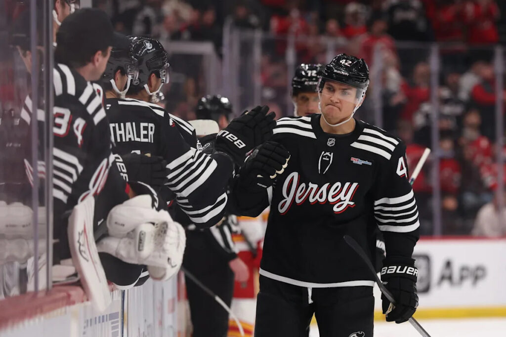 Maxim Tsyplakov Earns First Points As A New Jersey Devil