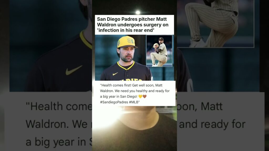 San Diego Padres pitcher Matt Waldron undergoes surgery #sports #news