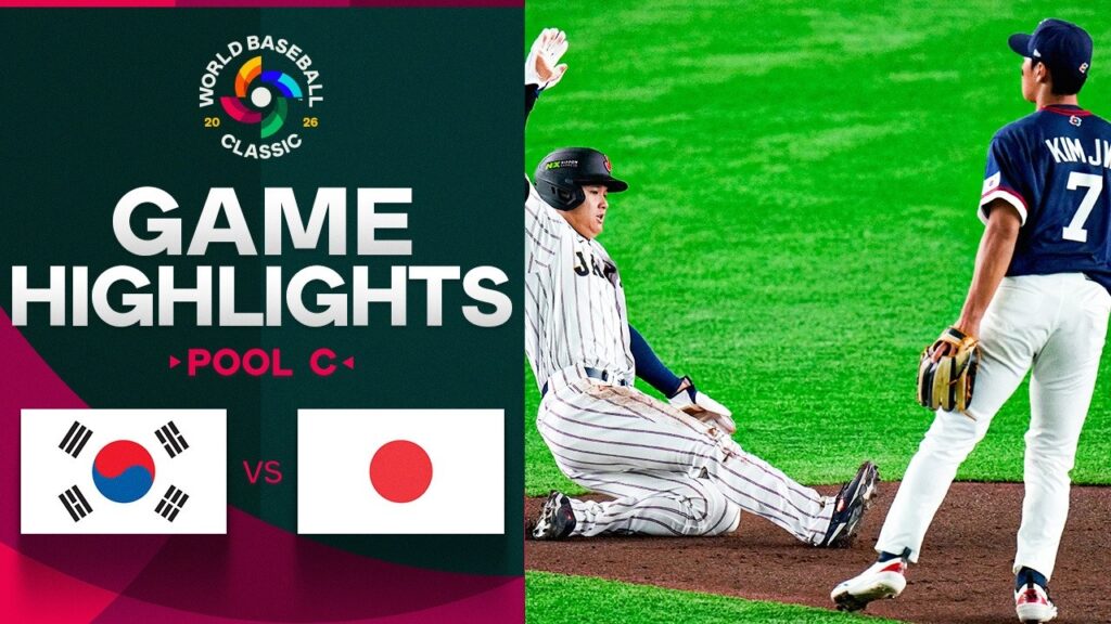 Korea vs. Japan 2026 World Baseball Classic | Game Highlights