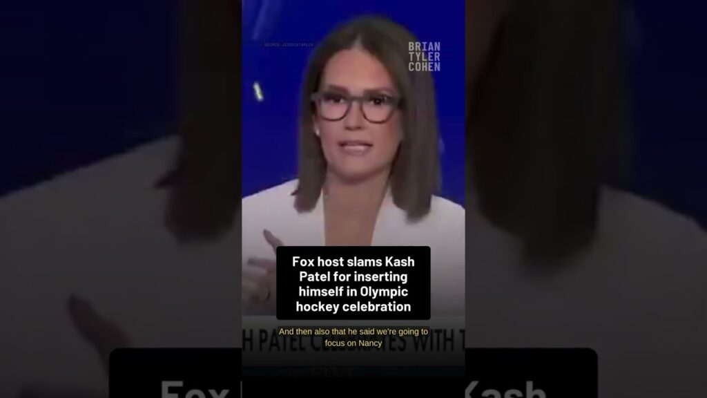 Fox host slams Kash Patel for inserting himself in Olympic hockey celebration