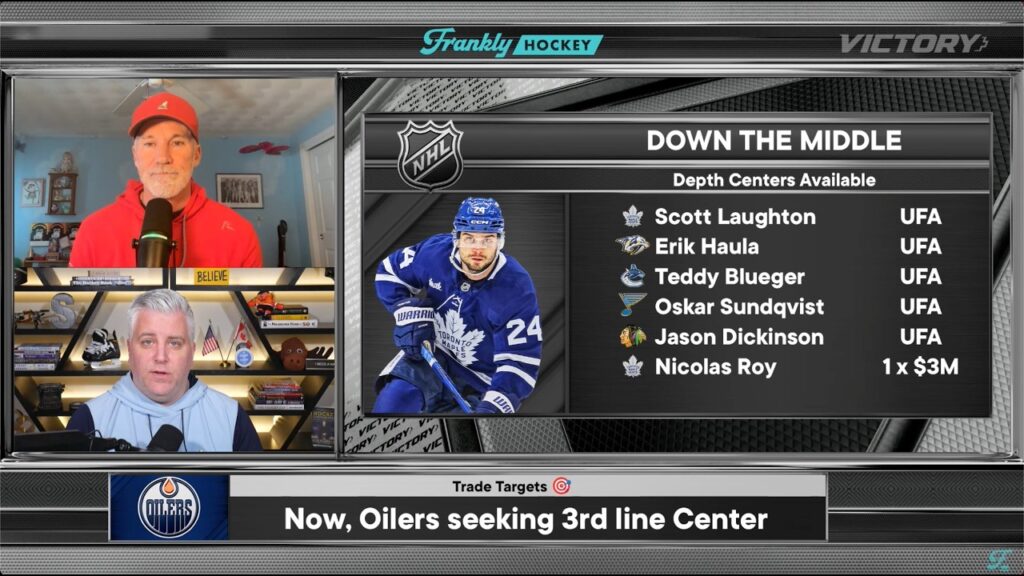 NHL Trade Deadline Countdown: Oilers Strike First, Who’s Next? | Frankly Hockey